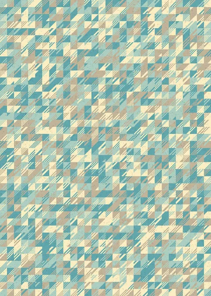 Abstrakte Geometrische Muster Generative Computergestützte Kunstillustration — Stockvektor