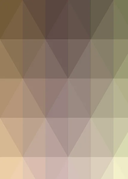 Abstraktní Barva Low Polygons Generative Art Pozadí Ilustrace — Stockový vektor