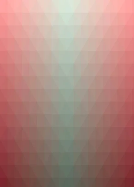 Abstracte Kleur Low Polygons Generative Art Achtergrond Illustratie — Stockvector