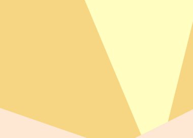 Geometrik peyzaj üretken sanat afişi çizimi