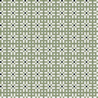 Soyut çapraz desenli üretken hesaplama sanatı çizimi