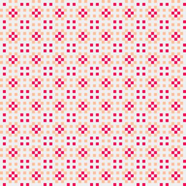 Soyut çapraz desenli üretken hesaplama sanatı çizimi