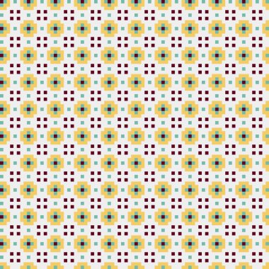 Soyut çapraz desenli üretken hesaplama sanatı çizimi 