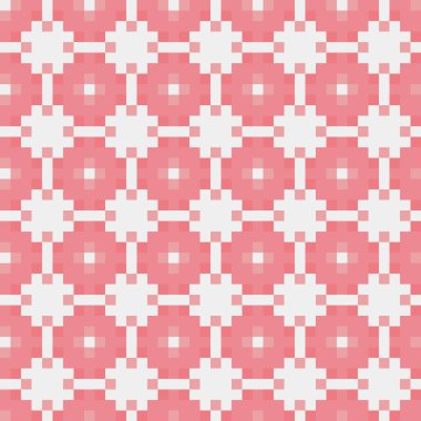 Soyut çapraz desenli üretken hesaplama sanatı çizimi