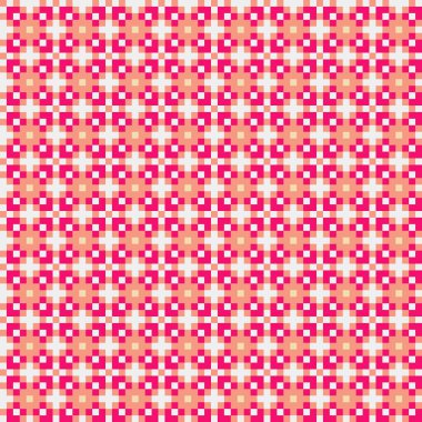 Soyut çapraz desenli üretken hesaplama sanatı çizimi 