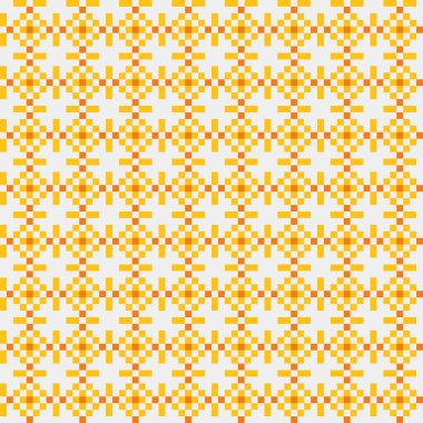 Soyut çapraz desen, üretken hesaplama sanatı illüstrasyonu  