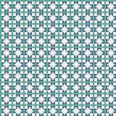 Soyut çapraz desenli üretken hesaplama sanatı çizimi 