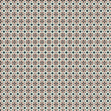 Soyut çapraz desenli üretken hesaplama sanatı çizimi 