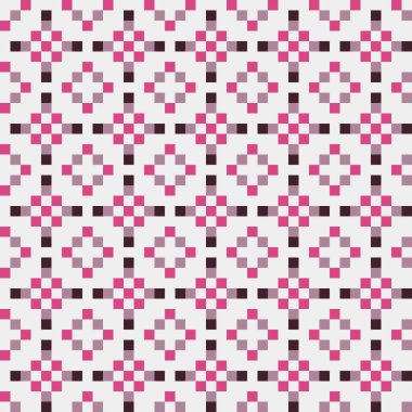 Soyut çapraz desenli üretken hesaplama sanatı çizimi 