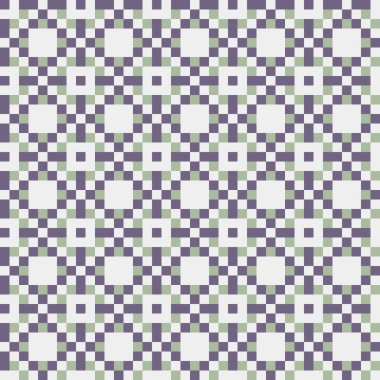 Soyut çapraz desenli üretken hesaplama sanatı çizimi