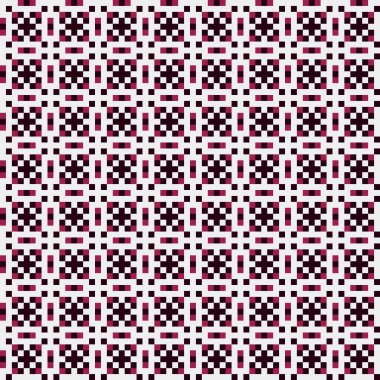 Soyut çapraz desenli üretken hesaplama sanatı çizimi 