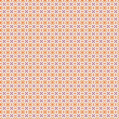 Soyut çapraz desen, üretken hesaplama sanatı illüstrasyonu  