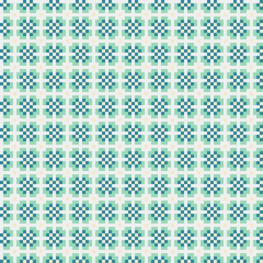 Soyut çapraz desenli üretken hesaplama sanatı çizimi