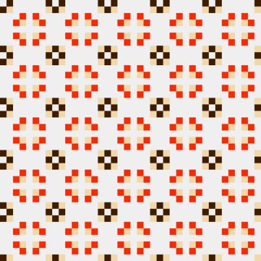 Soyut Çapraz Kusursuz Desensiz Desen vektör çizimi 