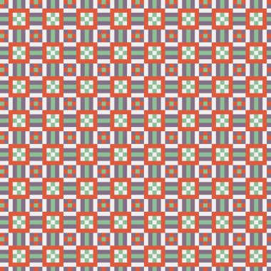 Soyut çapraz desenli üretken hesaplama sanatı çizimi 