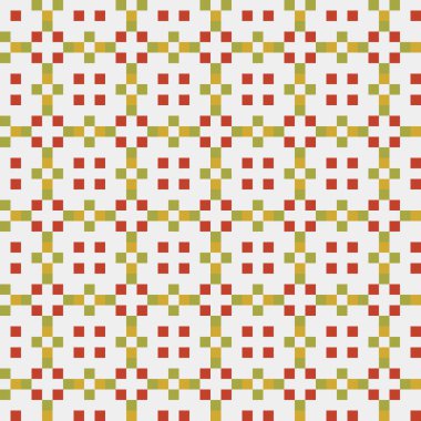 Soyut çapraz desenli üretken hesaplama sanatı çizimi