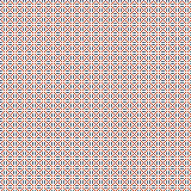 Soyut çapraz desenli üretken hesaplama sanatı çizimi 