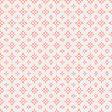 Soyut çapraz desenli üretken hesaplama sanatı çizimi