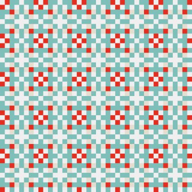 Soyut çapraz desenli üretken hesaplama sanatı çizimi