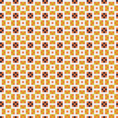 Soyut çapraz desenli üretken hesaplama sanatı çizimi