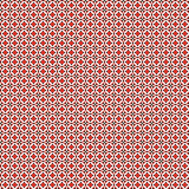 Soyut çapraz desenli üretken hesaplama sanatı çizimi 