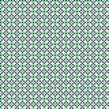 Soyut çapraz desenli üretken hesaplama sanatı çizimi 