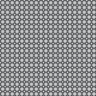 Soyut çapraz desenli üretken hesaplama sanatı çizimi