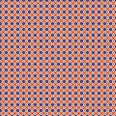 Soyut çapraz desenli üretken hesaplama sanatı çizimi 