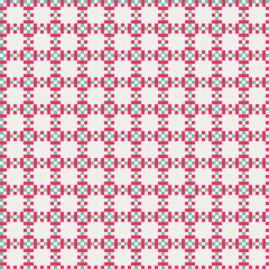 Soyut çapraz desenli üretken hesaplama sanatı çizimi 