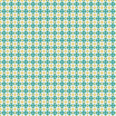 Soyut çapraz desenli üretken hesaplama sanatı çizimi