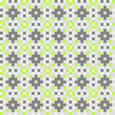 Soyut çapraz desenli üretken hesaplama sanatı çizimi 