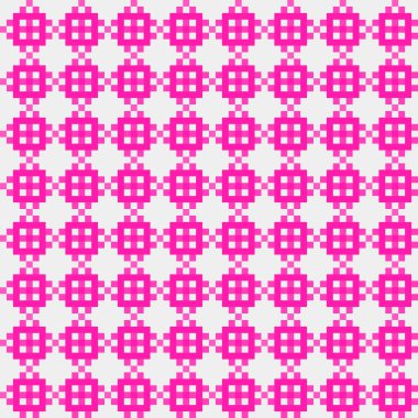 Soyut çapraz desenli üretken hesaplama sanatı çizimi 