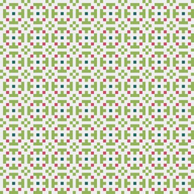 Soyut çapraz desenli üretken hesaplama sanatı çizimi 