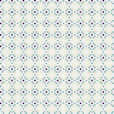 Soyut çapraz desen, üretken hesaplama sanatı illüstrasyonu  