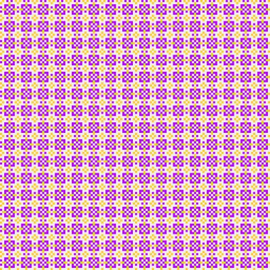 Soyut çapraz desenli üretken hesaplama sanatı çizimi