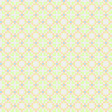 Soyut çapraz desenli üretken hesaplama sanatı çizimi 