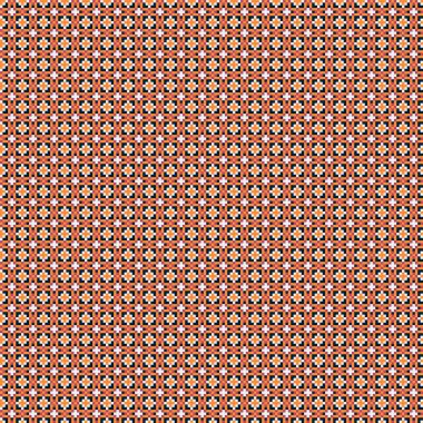 Soyut çapraz desenli üretken hesaplama sanatı çizimi 