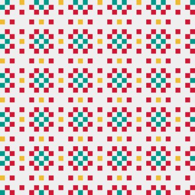 Soyut çapraz desenli üretken hesaplama sanatı çizimi 