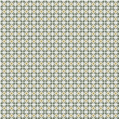 Soyut çapraz desenli üretken hesaplama sanatı çizimi 