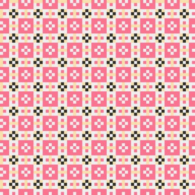 Soyut Çapraz Kusursuz Desensiz Desen vektör çizimi 