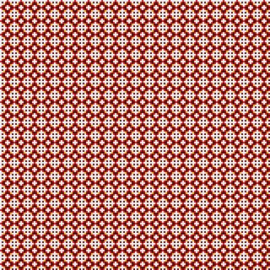 Soyut çapraz desenli üretken hesaplama sanatı çizimi 