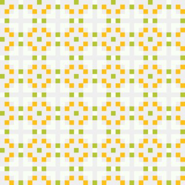 Soyut çapraz desenli üretken hesaplama sanatı çizimi