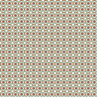 Soyut çapraz desenli üretken hesaplama sanatı çizimi