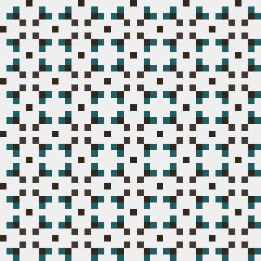 Soyut çapraz desenli üretken hesaplama sanatı çizimi