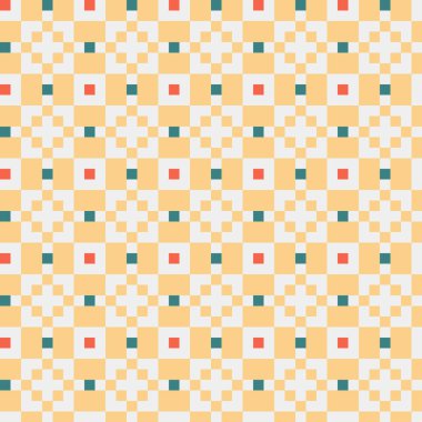 Soyut çapraz desenli üretken hesaplama sanatı çizimi