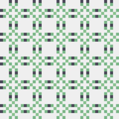 Soyut çapraz desenli üretken hesaplama sanatı çizimi