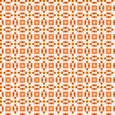 Soyut çapraz desenli üretken hesaplama sanatı çizimi