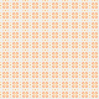 Soyut çapraz desenli üretken hesaplama sanatı çizimi