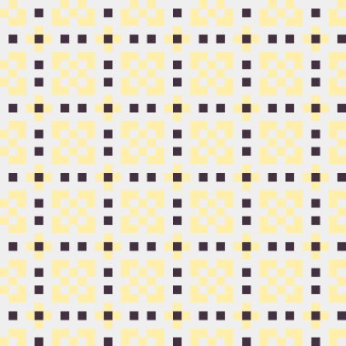 Soyut çapraz desenli üretken hesaplama sanatı çizimi