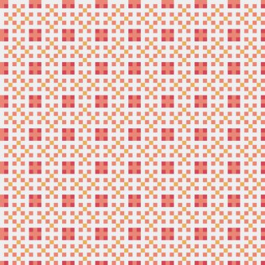 Soyut çapraz desenli üretken hesaplama sanatı çizimi